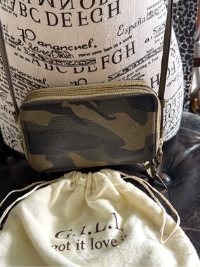 G.I.L.I. Camo Mini Crossbody in Olive